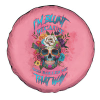 I'm Blunt Because God Rolled Me Spare Tire Cover - Wonder Print Shop