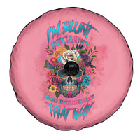 I'm Blunt Because God Rolled Me Spare Tire Cover - Wonder Print Shop