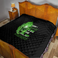 When I Was Born Skull Quilt - Wonder Print Shop