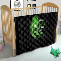 When I Was Born Skull Quilt - Wonder Print Shop