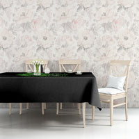 When I Was Born Skull Tablecloth - Wonder Print Shop
