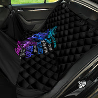 The Good Girl In Me Got Tired Skull Witch Halloween Back Car Seat Cover - Wonder Print Shop