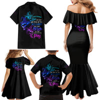 The Good Girl In Me Got Tired Skull Witch Halloween Family Matching Mermaid Dress and Hawaiian Shirt - Wonder Print Shop