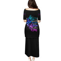 The Good Girl In Me Got Tired Skull Witch Halloween Family Matching Puletasi Dress and Hawaiian Shirt - Wonder Print Shop