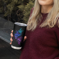 The Good Girl In Me Got Tired Skull Witch Halloween Tumbler Cup - Wonder Print Shop