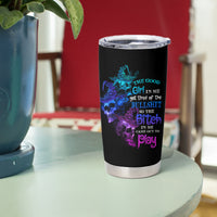 The Good Girl In Me Got Tired Skull Witch Halloween Tumbler Cup - Wonder Print Shop