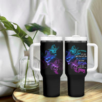 The Good Girl In Me Got Tired Skull Witch Halloween Tumbler With Handle - Wonder Print Shop