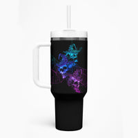 The Good Girl In Me Got Tired Skull Witch Halloween Tumbler With Handle - Wonder Print Shop