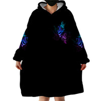 The Good Girl In Me Got Tired Skull Witch Halloween Wearable Blanket Hoodie - Wonder Print Shop