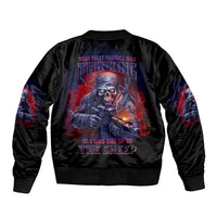 Your First Mistake Was Thinking Sleeve Zip Bomber Jacket - Wonder Print Shop