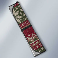 Skeleton Candy Cane Christmas Auto Sun Shade Xmas Holiday Patterns - Wonder Print Shop