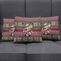 Skeleton Candy Cane Christmas Pillow Cover Xmas Holiday Patterns - Wonder Print Shop