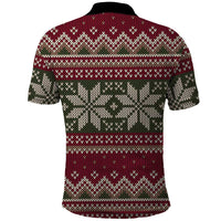 Skeleton Candy Cane Christmas Polo Shirt Xmas Holiday Patterns - Wonder Print Shop