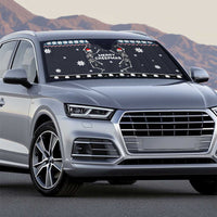 Skeleton Merry Creepmas Christmas Auto Sun Shade Xmas Holiday Patterns - Wonder Print Shop