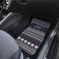 Skeleton Merry Creepmas Christmas Car Mats Xmas Holiday Patterns - Wonder Print Shop
