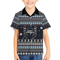 Skeleton Merry Creepmas Christmas Family Matching Tank Maxi Dress and Hawaiian Shirt Xmas Holiday Patterns - Wonder Print Shop