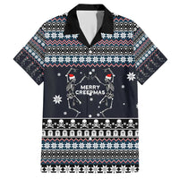 Skeleton Merry Creepmas Christmas Hawaiian Shirt Xmas Holiday Patterns - Wonder Print Shop