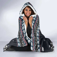 Skeleton Merry Creepmas Christmas Hooded Blanket Xmas Holiday Patterns - Wonder Print Shop