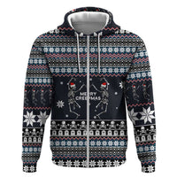 Skeleton Merry Creepmas Christmas Hoodie Xmas Holiday Patterns - Wonder Print Shop