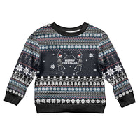 Skeleton Merry Creepmas Christmas Kid Ugly Christmas Sweater Xmas Holiday Patterns - Wonder Print Shop
