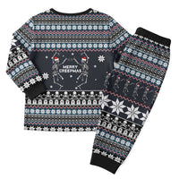 Skeleton Merry Creepmas Christmas Pajama Set Xmas Holiday Patterns - Wonder Print Shop