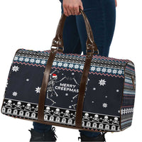 Skeleton Merry Creepmas Christmas Travel Bag Xmas Holiday Patterns - Wonder Print Shop