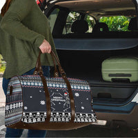 Skeleton Merry Creepmas Christmas Travel Bag Xmas Holiday Patterns - Wonder Print Shop