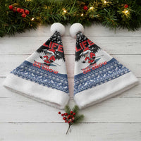 Skiing Life Is Better On Snow Christmas Santa Hat Xmas Holiday Patterns - Wonder Print Shop