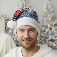 Skiing Life Is Better On Snow Christmas Santa Hat Xmas Holiday Patterns - Wonder Print Shop