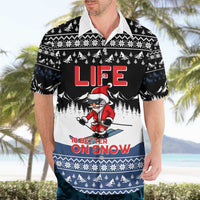 Skiing Life Is Better On Snow Christmas Hawaiian Shirt Xmas Holiday Patterns - Wonder Print Shop