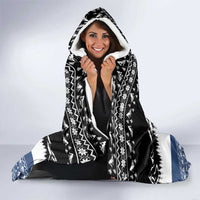 Skiing Life Is Better On Snow Christmas Hooded Blanket Xmas Holiday Patterns - Wonder Print Shop