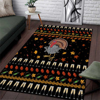 Thanksgiving Christmas Design Area Rug Xmas Holiday Patterns - Wonder Print Shop