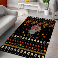 Thanksgiving Christmas Design Area Rug Xmas Holiday Patterns - Wonder Print Shop