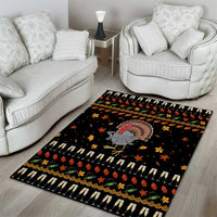 Thanksgiving Christmas Design Area Rug Xmas Holiday Patterns - Wonder Print Shop