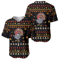 Thanksgiving Christmas Design Baseball Jersey Xmas Holiday Patterns - Wonder Print Shop