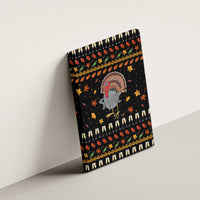 Thanksgiving Christmas Design Canvas Wall Art Xmas Holiday Patterns - Wonder Print Shop