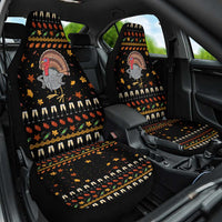 Thanksgiving Christmas Design Car Seat Cover Xmas Holiday Patterns - Wonder Print Shop