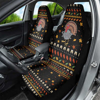 Thanksgiving Christmas Design Car Seat Cover Xmas Holiday Patterns - Wonder Print Shop