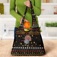 Thanksgiving Christmas Design Grocery Bag Xmas Holiday Patterns - Wonder Print Shop
