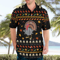 Thanksgiving Christmas Design Hawaiian Shirt Xmas Holiday Patterns - Wonder Print Shop