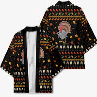 Thanksgiving Christmas Design Kimono Xmas Holiday Patterns - Wonder Print Shop