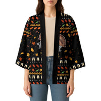 Thanksgiving Christmas Design Kimono Xmas Holiday Patterns - Wonder Print Shop
