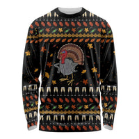 Thanksgiving Christmas Design Long Sleeve Shirt Xmas Holiday Patterns - Wonder Print Shop