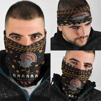 Thanksgiving Christmas Design Neck Gaiter Xmas Holiday Patterns - Wonder Print Shop