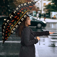 Thanksgiving Christmas Design Umbrella Xmas Holiday Patterns - Wonder Print Shop