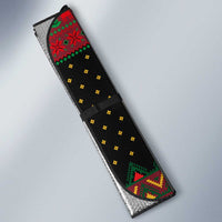 The Beer Lover Elf Christmas Auto Sun Shade Xmas Holiday Patterns - Wonder Print Shop