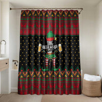The Beer Lover Elf Christmas Bathroom Set Xmas Holiday Patterns - Wonder Print Shop