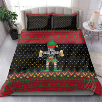 The Beer Lover Elf Christmas Bedding Set Xmas Holiday Patterns - Wonder Print Shop