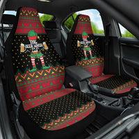 The Beer Lover Elf Christmas Car Seat Cover Xmas Holiday Patterns - Wonder Print Shop