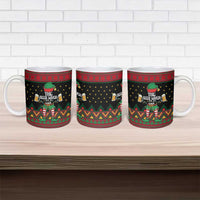 The Beer Lover Elf Christmas Ceramic Mug Xmas Holiday Patterns - Wonder Print Shop